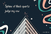 Panic! Fun Font - Latin & Cyrillic, a Sans Serif Font by SOVA (Thumbnail 9 of 10)