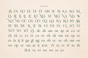 Merona Heavens | Ligature Serif, a Serif Font by Krismagraph (Thumbnail 12 of 12)