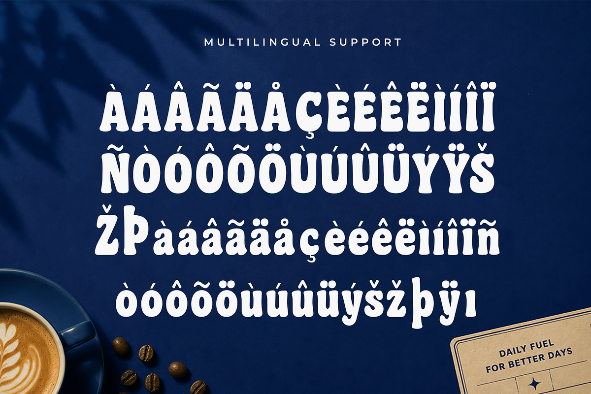 Orville - Modern Display Font, a Sans Serif Font by overlaytemplates (Photo 5 of 5)