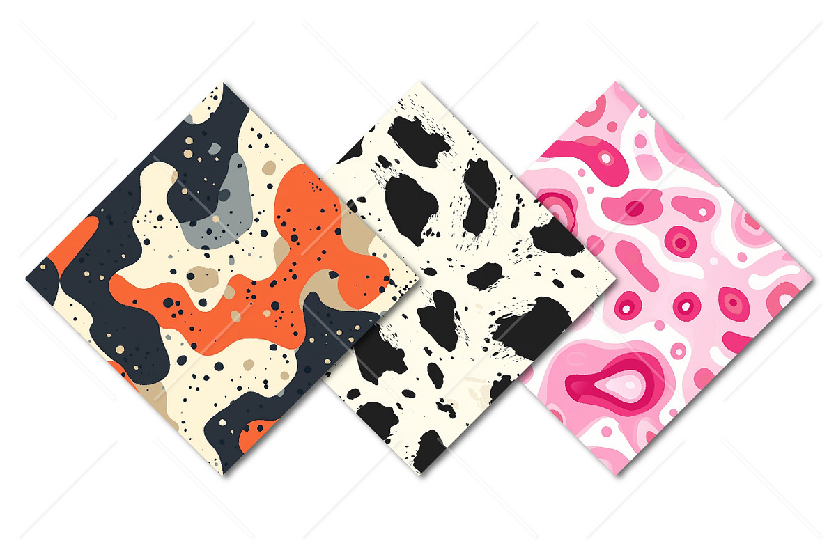 Organic Shapes seamless patterns, a Pattern Graphic by Canvas Craft (Photo 9 of 9)