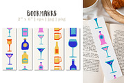Bar drinks and bottles, a Food Illustration by lexminci (Thumbnail 8 of 17)
