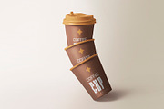 Paper Cup Mockup, a Product Mockup by MockupCraft (Thumbnail 7 of 7)