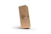 Tall Box Packaging Mockup Template, a Packaging Mockup by DesignRushMarket (Thumbnail 10 of 11)