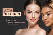 Beauty Skin Retouch PS Action, an Action Add-On by PSD Action (Thumbnail 1 of 8)