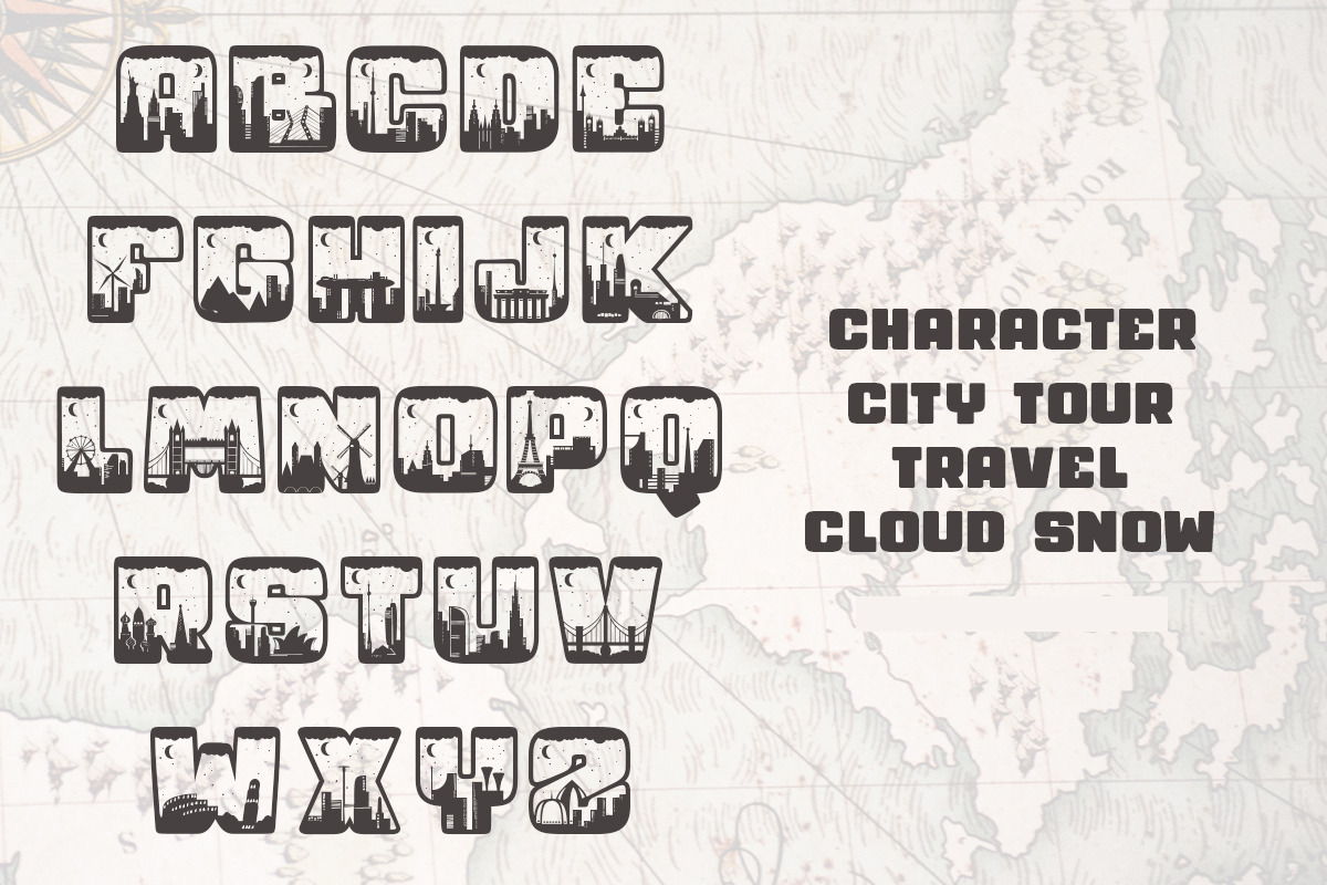 City Tour, a Slab Serif Font by Bramcreative (Photo 11 of 16)