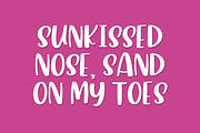 Glamper Sans, a Sans Serif Font by Beck McCormick (Thumbnail 6 of 10)
