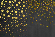 Gold confetti borders, a Pattern Graphic by Paper Farms (Thumbnail 3 of 5)