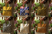 Hand Tote Bag Mockup B03, an Advertising Mockup by Northern Kraft (Thumbnail 3 of 8)