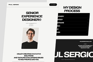 Portfolio Web Squarespace Template