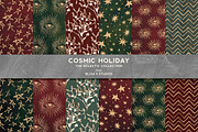 Cosmic Holiday Rose Gold Foil Stars, a Pattern Graphic by Blixa 6 Studios (Thumbnail 1 of 5)