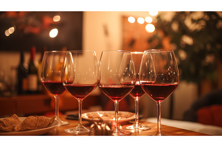 happy young wine drink casual ai, a Person Photo by pikepicture