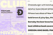 Ciruela | Chunky Round Display Sans, a Sans Serif Font by Antipixel Type Studio (Thumbnail 7 of 19)