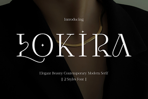 CF Lokira - Modern Elegant Serif