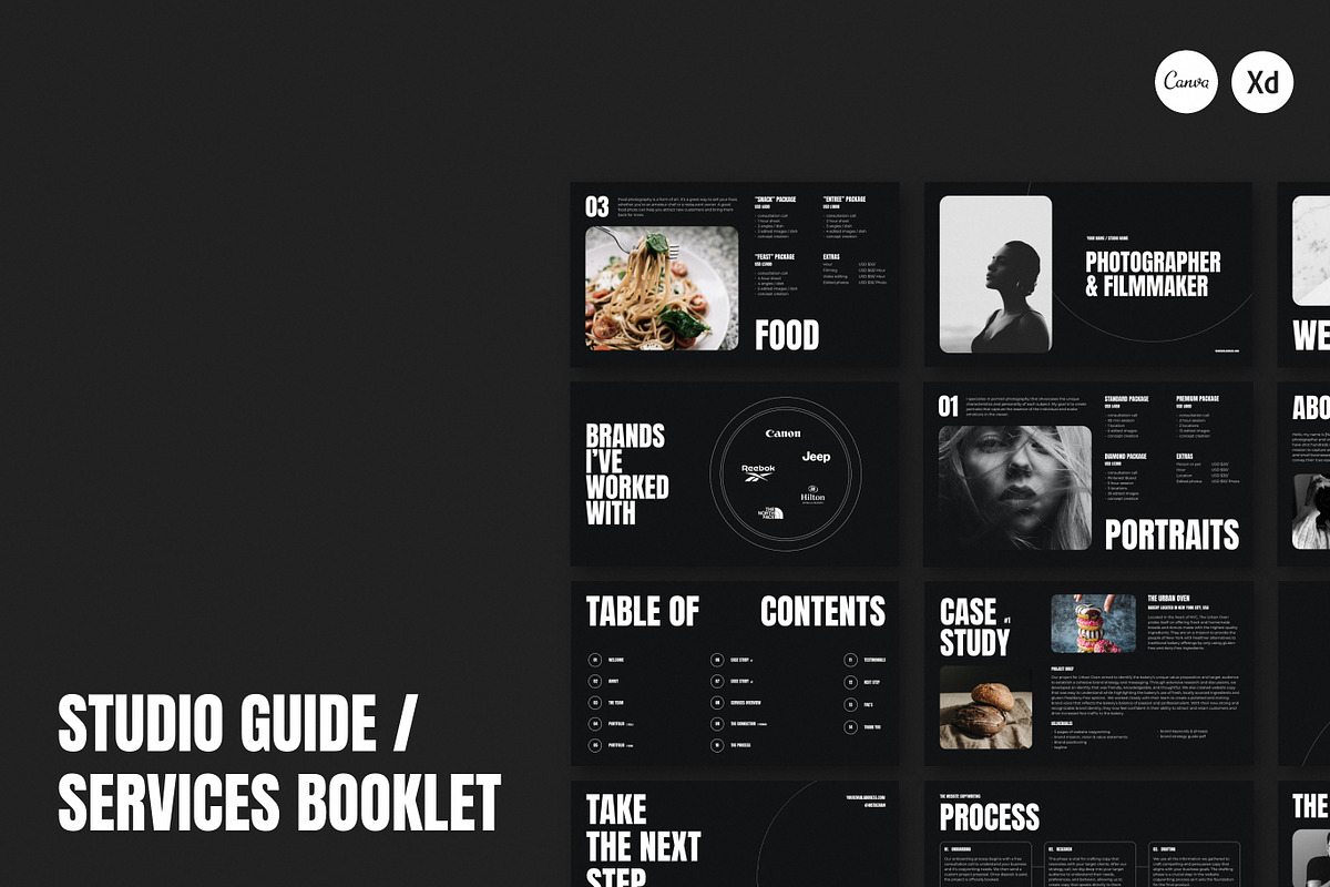Studio / Services Guide • Moon, a Presentation Template by Two Moons Studio (Photo 13 of 13)