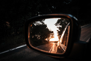 Summer travel at sunset, a Transportation Photo by Juicy Photography