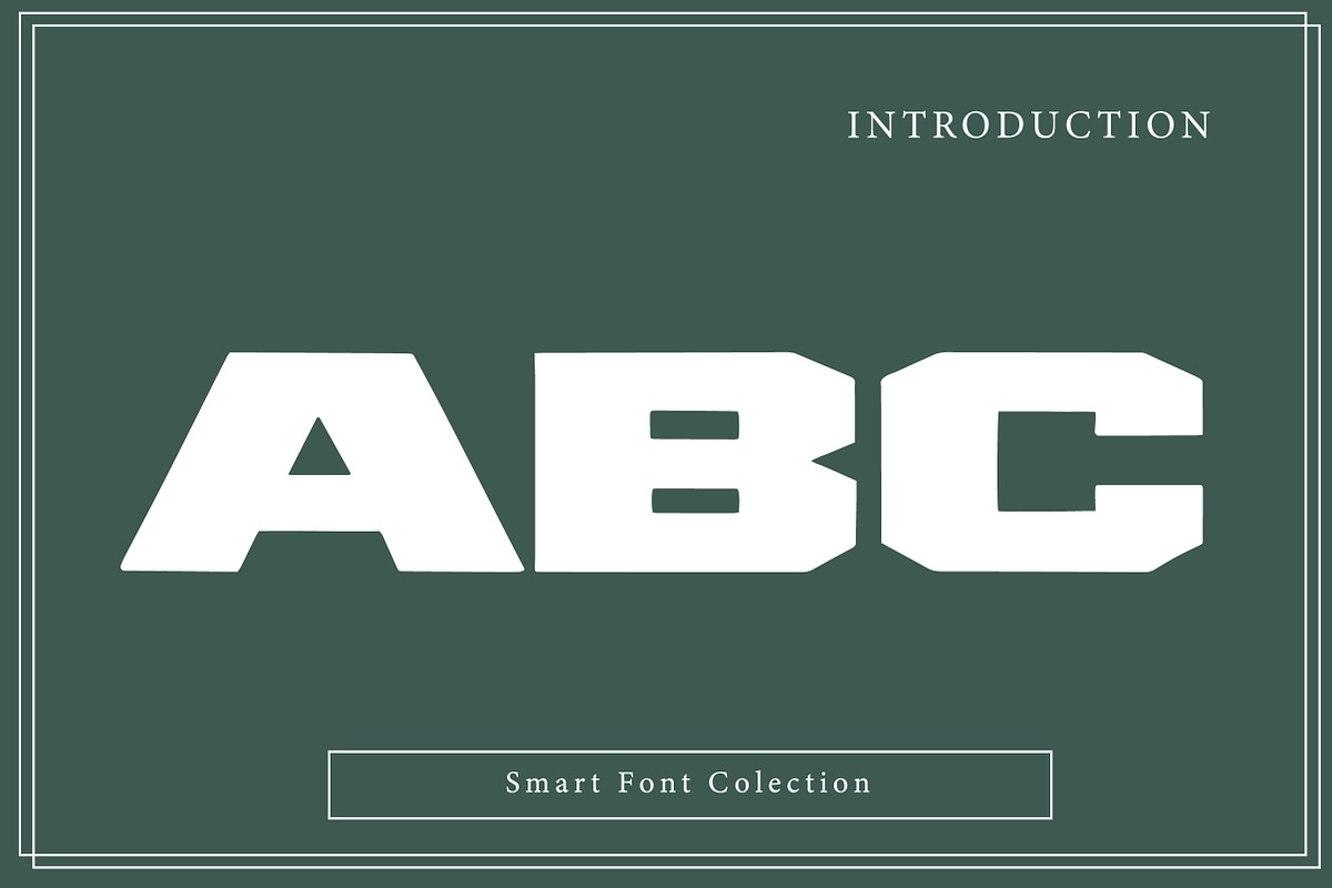GeoBlocker Bold, a Slab Serif Font by Wow Magic (Photo 2 of 3)