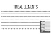 18 Tribal elements + 6 Brushes, an Object Graphic by Iryna Danyliuk (Thumbnail 5 of 5)