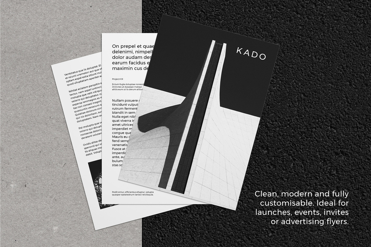 K A D O Flyer Template, a Flyer Template by Kovy (Photo 10 of 10)