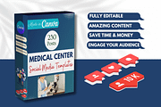 230 Medical Center Canva Templates, a Social Media Template by Viral Content Design (Thumbnail 10 of 13)