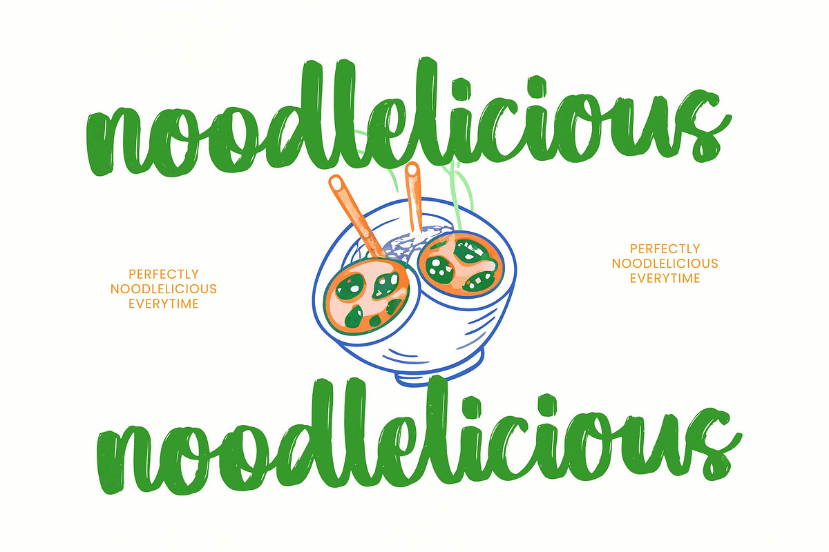 Munch Platter Modern Brush Font, a Script Font by Letterena Studios Script (Photo 17 of 20)