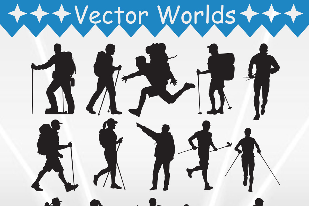 Trekking Svg, Trekkings, Trakk Svg, an Object Graphic by VectorWorlds (Photo 2 of 3)