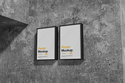 Poster Mockup, a Product Mockup by Indah (Thumbnail 5 of 6)
