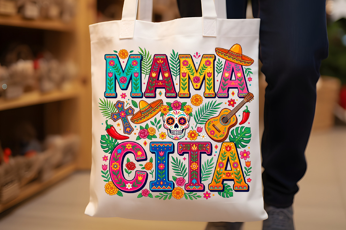 Mamacita Mama Cita Cinco De Mayo Mom, an Object Illustration by Sublimation Artist (Photo 8 of 9)