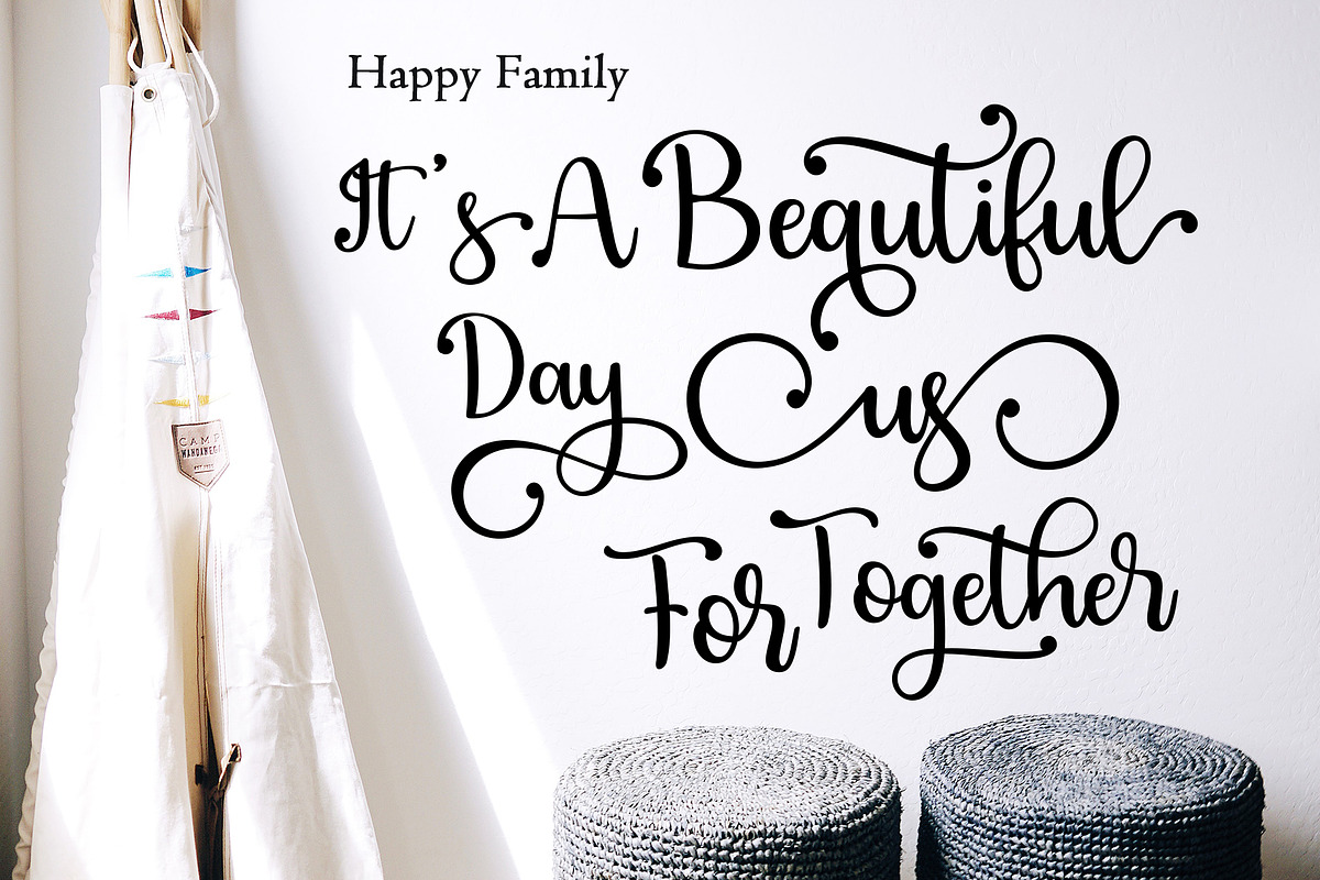 Sweet boho, a Script Font by Sulthan Studio (Photo 4 of 8)