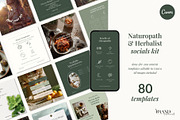 Mother Earth Wellness Template Pack, a Social Media Template by The Brand Alchemists (Thumbnail 1 of 14)