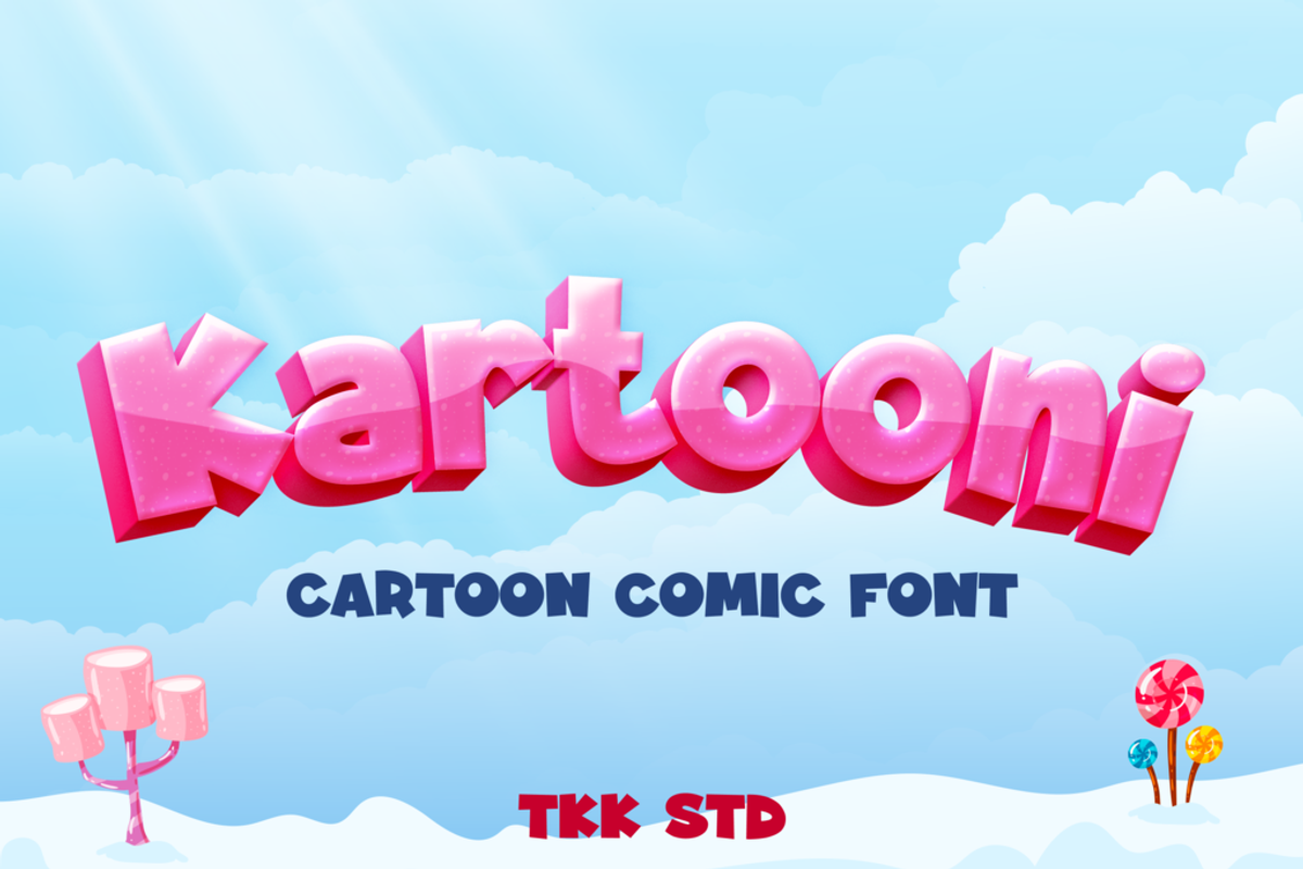 Kids Font Bundle V1 - SALE, a Sans Serif Font by tokokoo (Photo 21 of 25)