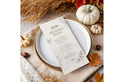 Elegant Fall Menu Card Mockup, a Product Mockup by MockupWizard (Thumbnail 2 of 3)