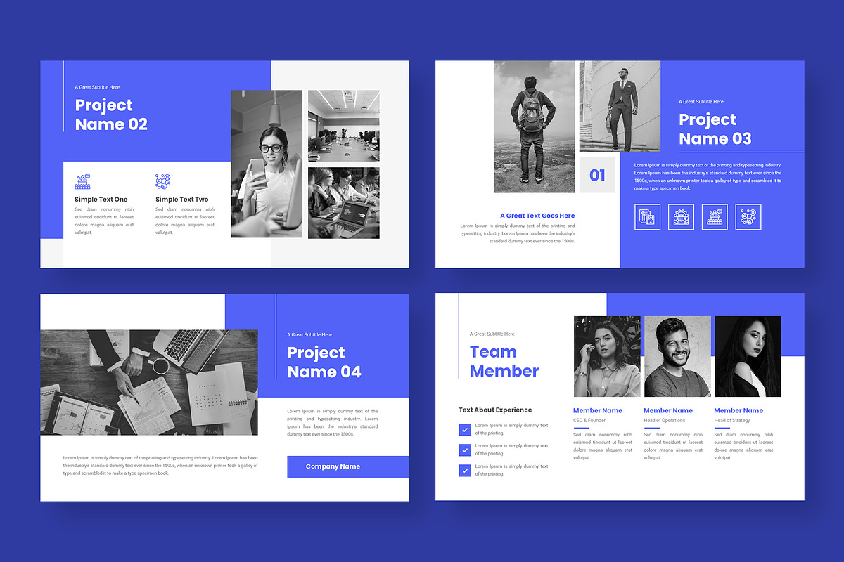 Project Presentation Slides Template, a Presentation Template by zahidhossainalif (Photo 3 of 5)