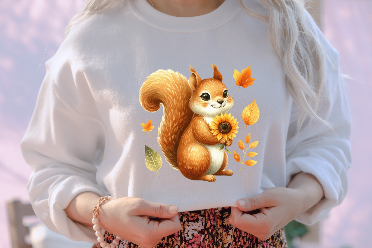 Autumn Animals Clipart, an Illustration by designcity5 (Photo 5 of 5)