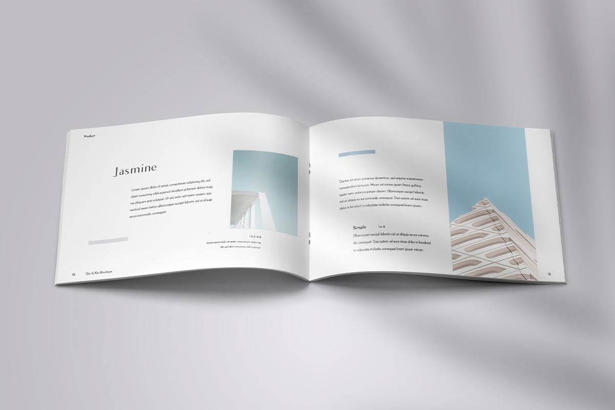 Kin & Gin - Brochure, a Brochure Template by Bokuto (Photo 7 of 13)