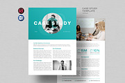 Case Study Flyer | Word, a Flyer Template by HiveArts (Thumbnail 1 of 3)