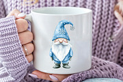 Blue Christmas Clipart, an Illustration by Pixels.Craft (Thumbnail 6 of 7)