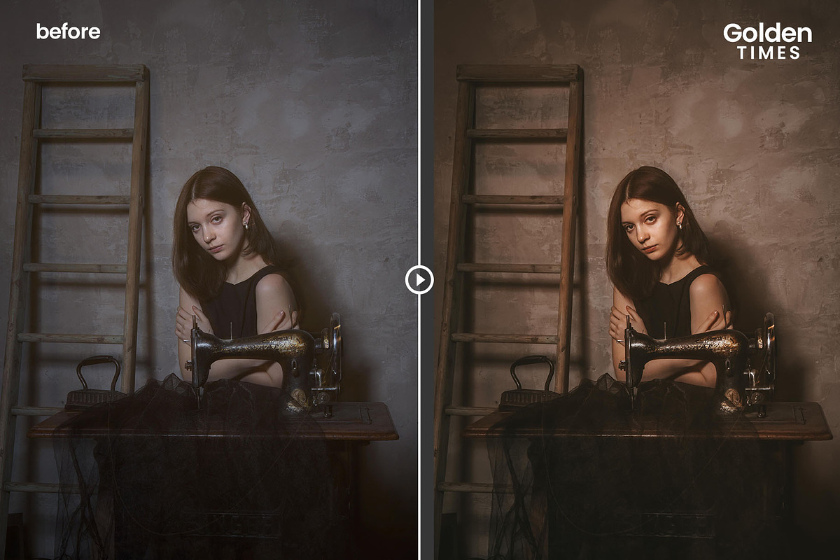 Golden Times - Actions and Presets, a Preset Add-On by Hydrozi Presets (Photo 7 of 7)