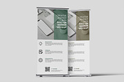 Roll Up Banner Mockup, an Advertising Mockup by MA-KING_ART (Thumbnail 2 of 3)