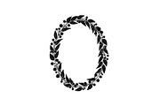 Floral Oval Wreath SVG Bundle, an Illustration by yasushie (Thumbnail 14 of 31)