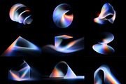 Luminous Geometry Wallpapers, a Wallpaper Graphic by HipFonts (Thumbnail 9 of 11)