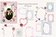 Parisian Coquette Watercolor Kit, a Decorative Illustration by Yuliia Lashevska (Thumbnail 13 of 16)