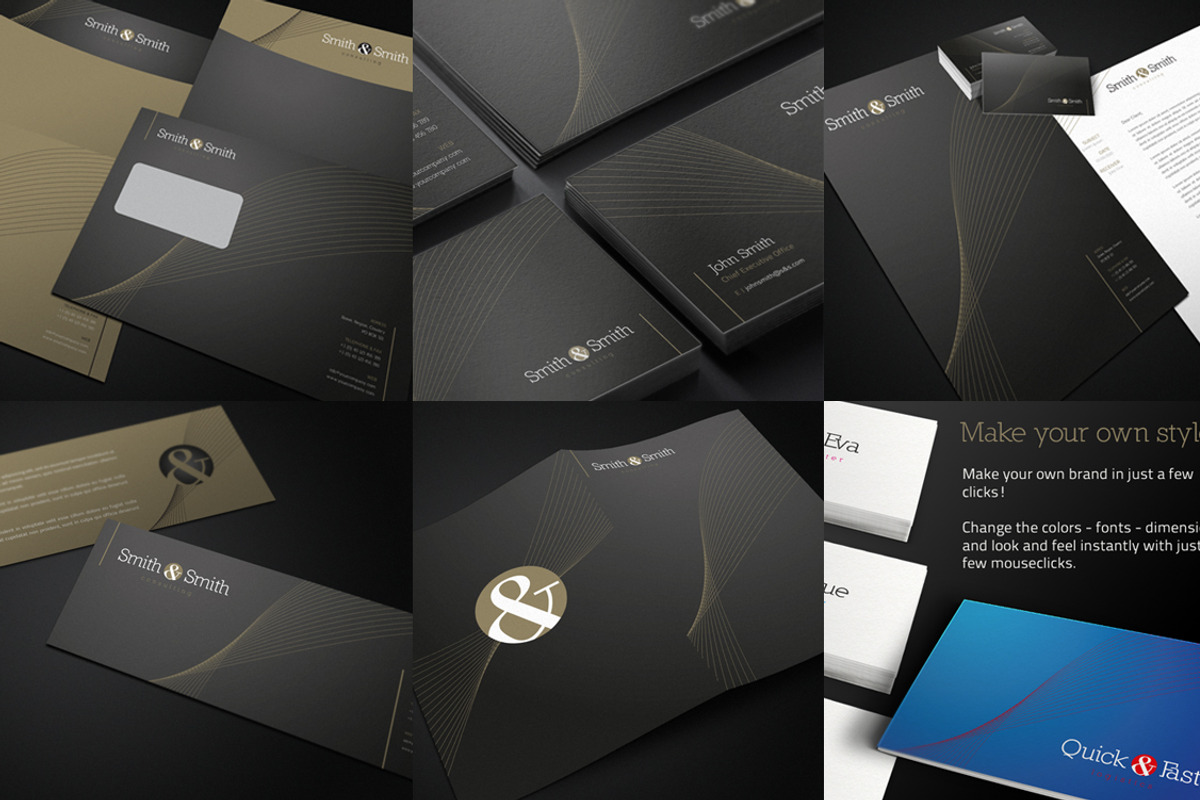 RW Clean Minimal Corporate Identity, a Stationery Template by Reclameworks (Photo 4 of 5)