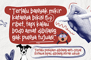 Bathal Nyalon - Handwritten Font, a Handwritten Font by trabaskriya (Thumbnail 7 of 9)