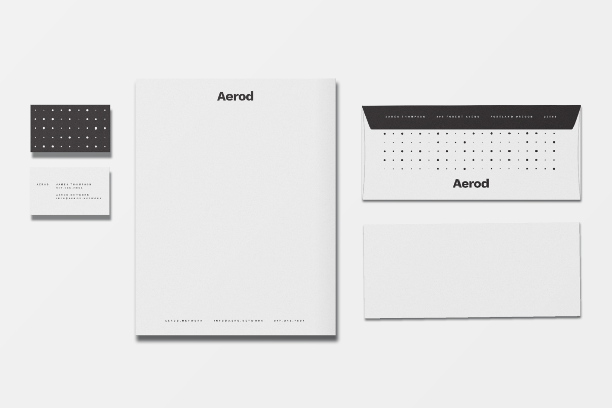 Minimal Black and White Brand Kit, a Stationery Template by Viaduc (Photo 3 of 5)