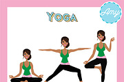 Yoga Teacher Portrait Creator, a Person Illustration by Lauren Lesley Studio (Thumbnail 6 of 43)