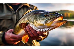 Close-up of a fisherman holding a, a Nature Photo by Igor Tichonow