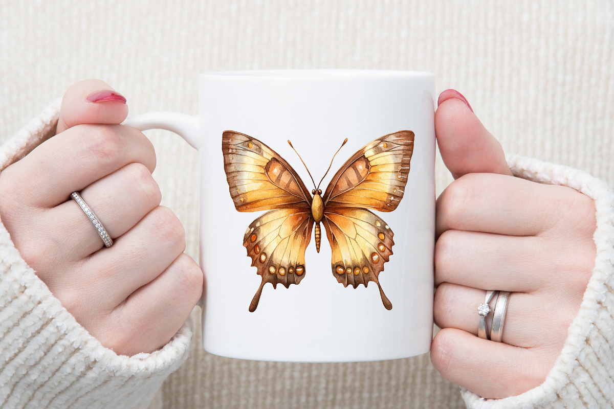 Autumn Butterfly Clipart, an Illustration by Sublimation Artist (Photo 5 of 6)