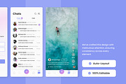 Wave - Social Media Mobile App, an App Template by twinstd (Thumbnail 4 of 5)