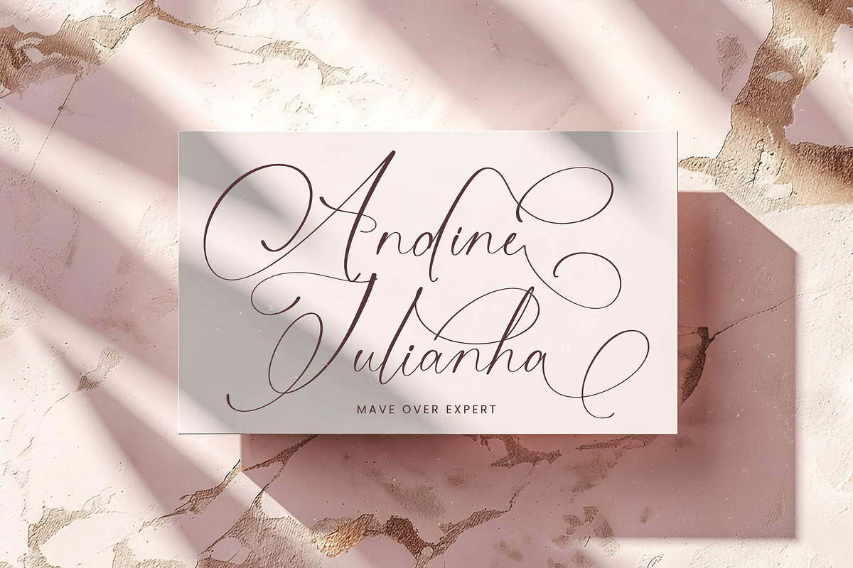 Michelin Samantha Stylish Font, a Script Font by stylishtype.co (Photo 4 of 20)