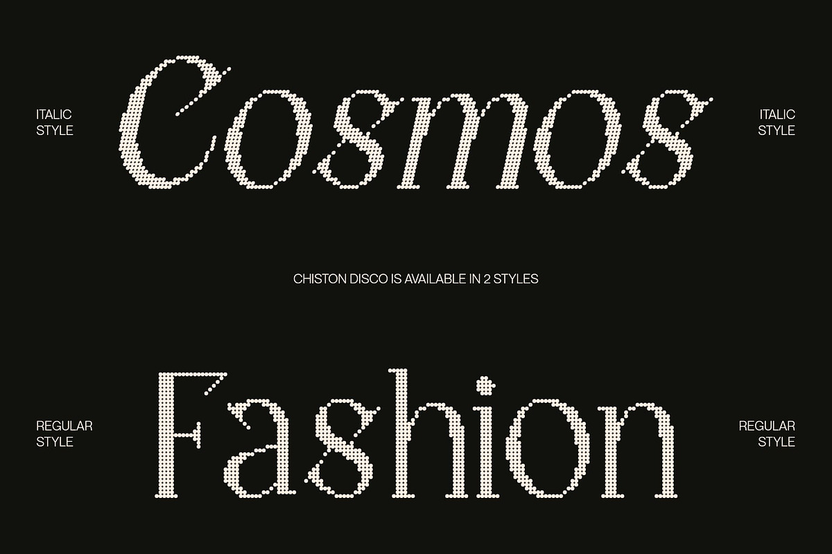 Chiston Disco, a Serif Font by Craft Supply Co. (Photo 2 of 8)